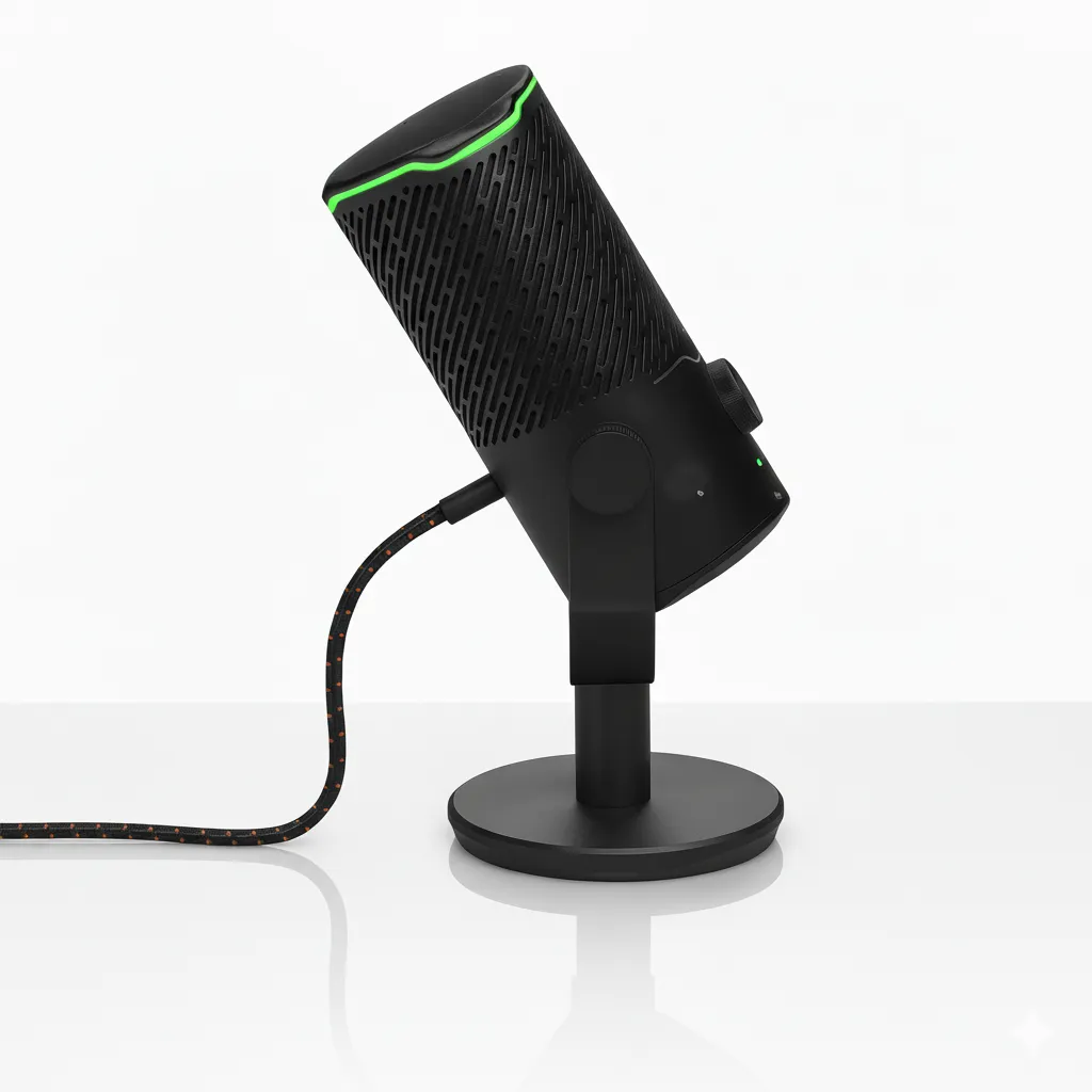 JBL Quantum Stream Studio con mute táctil y VU iluminado