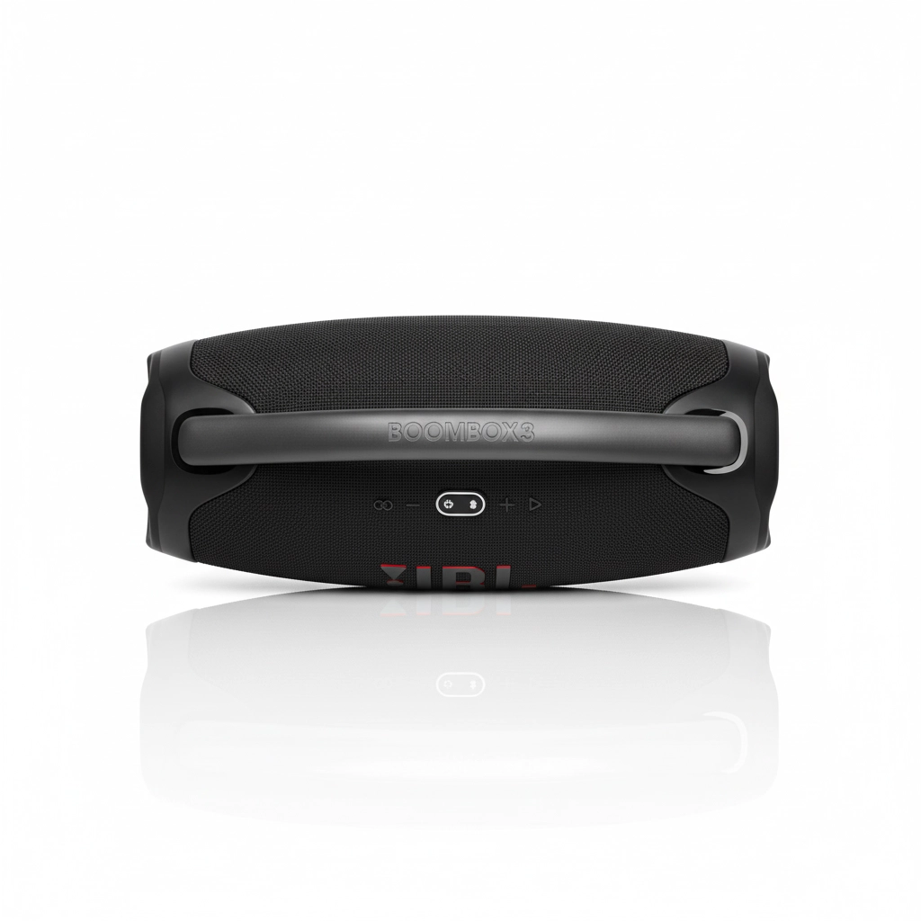 JBL Boombox 3 Black con asa metálica y chasis reforzado